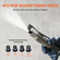VEVOR 10 Gallon/38L Sandblaster εξοπλισμένο με μετρητή πίεσης βαλβίδας διακοπής ακροφυσίων Κεραμικό ακροφύσιο ελαστικοί τροχοί Grit Blasting Αμμοβολή