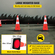 VEVOR Safety Cones Κώνοι κυκλοφορίας 8 x 30&quot; Πορτοκαλί ανακλαστικοί κώνοι δρόμου