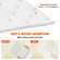VEVOR Spill Absorbent Pads, Oil Absorbing Mat Absorbs up 20 Gal, 15&quot; L x20&quot; W Απορροφητικό μαξιλαράκι πολυπροπυλενίου μόνο για λάδια, Oil Spill Mats Συσκευασία των 100