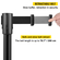 VEVOR Crowd Control Stanchion Stanchion Σετ 8 τεμαχίων με μαύρη ζώνη 6,6 ft/2 m