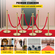 VEVOR Stanchion Post Queue από ανοξείδωτο ατσάλι 6 τεμ. με 4 Red Velvet Ropes, Crowd Control Barriers με / Fillable Base για έλεγχο του πλήθους σε θέατρα, ξενοδοχεία, καζίνο, εκδηλώσεις στο κόκκινο χαλί, εκδοτήρια εισιτηρίων και άλλα, (6 τεμάχια, ασημί)