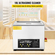 VEVOR 10L Digital Ultrasonic Cleaner Heater Timer Jewelry Glasses Cleaning