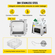 Μηχάνημα καθαρισμού VEVOR 15L Digital Ultrasonic Cleaner Heater Timer 600W 40KHz