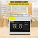 VEVOR 3L Digital Ultrasonic Cleaner Heater Timer Jewelry Glasses Cleaning