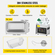VEVOR 3L Digital Ultrasonic Cleaner Heater Timer Jewelry Glasses Cleaning