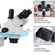 VEVOR 3.5X-90X Simul-Focal Stereo Microscope 360° Swiveling Trinocular Stereo Microscope with Dual Arm Boom