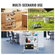 VEVOR Lab Rolling Cart, 3-ράφι από ανοξείδωτο ατσάλι, καρότσι σερβιρίσματος εργαστηρίου με περιστρεφόμενους τροχούς, Dental Utility Cart for Clinic, Lab, Hospital, Salon, 26,38&quot;x15,55&quot;x34,13