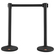 Βάλοι VEVOR Crowd Control Stanchions, 2-pack Crowd Control Barriers με 6,5FT μαύρη ανασυρόμενη ζώνη, Plastic Stanchion Queue Post, Belt Barriers Line Divider Stanchion σετ για πάρτι, αεροδρόμιο, έκθεση