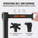 Βάλοι VEVOR Crowd Control Stanchions, 2-pack Crowd Control Barriers, Carbon Steel Painted Stanchion Queue Post with 6,5FT Black Retractable Belt, Belt Barriers Line Divider for Exhibition, Airport