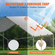 VEVOR Metal Chicken Coop Walk-in Chicken Run με αδιάβροχο κάλυμμα 9,8x13x6,5 πόδια