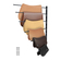 Βάση σέλας VEVOR Επίτοιχη βάση σέλας Six Tiers English &amp; Western Horse Saddle