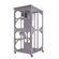 VEVOR Cat House Outdoor, 3 επιπέδων Large Catio, περίβλημα για γάτες με περιστρεφόμενους τροχούς 360°, 2 πλατφόρμες, ένα κουτί στήριξης και μεγάλη μπροστινή πόρτα, 29,9 x 34 x 64,1 ίντσες