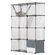 VEVOR Μεγάλο κλουβί για γάτες 4 επιπέδων 41 x 14 x 55&quot; Μεταλλικό περίβλημα γάτας με αιώρα