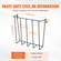 VEVOR Livestock Hay Feeder 2 Packs 24 Galllons Επιτοίχια σχάρα κατσίκας