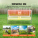 VEVOR Livestock Hay Feeder 2 in 1 Grain &amp; Hay Feeder 80 γαλόνια για πρόβατα