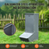 VEVOR Hog Feeder 2.2 Bushel Metal Double Door Pig Feeder που ταΐζει έως και 5 γουρούνια