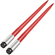 VEVOR Pair Hay Spear 39&quot; Bale Spear 3000 lbs, Bale Spike Quick Attach Square Hay Bale Spears 1 3/4&quot;, Red Coated Bale Forks, Bale Hay Spike with Hex Nut &amp; Sleeve for Buckets Tractors Loaders