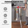 VEVOR Manual Honey Extractor, 3 Frames Honey Spinner Extractor, Ανοξείδωτο ατσάλι μελισσοκομική εξαγωγή, κυψελωτό τύμπανο με καπάκι, φυγοκεντρικός εξοπλισμός μελισσοκομίας με βάση ρυθμιζόμενου ύψους