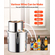 VEVOR Moonshine Still 3 Gal Water Alcohol Distiller Kit ζυθοποιίας από ανοξείδωτο χάλυβα