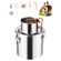 VEVOR Moonshine Still 5 Gal Water Alcohol Distiller Kit ζυθοποιίας από ανοξείδωτο χάλυβα