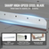 VEVOR Paper Cutter 12&quot; A4 Guillotine Paper Trimmer 400 Sheet Capacity Metal Base