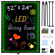 VEVOR LED Πίνακας γραφής μηνυμάτων 32&quot;x24&quot; Φωτιζόμενος διαγραφόμενος φωτισμένος πίνακας κιμωλίας