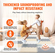 VEVOR Kids Foam Puzzle Floor Playmat 0,4 σε 16 τμχ Απαλά πλακάκια EVA που συμπλέκονται