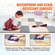 VEVOR Kids Foam Puzzle Floor Playmat 0,4 σε 16 τμχ Απαλά πλακάκια EVA που συμπλέκονται