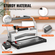VEVOR Coil Spiral Binding Machine, Manual Book Maker with Electric Binding, 46-holes Binding 500 Sheets Punch Binder, with 100pcs 5/16&#039;&#039; Coil Binding Spines, for Letter Size, A4, A5