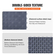 VEVOR Πλακάκια γκαράζ Interlocking, 12 x 12 x 0,53 ιντσών 50 Pack Πλακάκια δαπέδου γκαράζ, αντιολισθητικά πλακάκια δαπέδου γκαράζ διπλής όψης, για γκαράζ, υπόγεια, επισκευαστήρια, γκρι γραφίτη