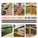 Μεταλλικά κάγκελα VEVOR Staircase, 44&#039;&#039; x 0,5&#039;&#039; τετράγωνα διακοσμητικά κάγκελα από κράμα αλουμινίου, 31 πακέτο κιγκλίδωμα καταστρώματος με βίδες, κλασικό κοίλο ίσιο κιγκλίδωμα κατάστρωμα με σατέν μαύρη επίστρωση