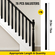 VEVOR Deck Balusters Metal Deck Spindles 76 Pack 29,5&quot; κιγκλίδωμα από κράμα αλουμινίου