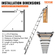 VEVOR Attic Ladder Telescoping, χωρητικότητας 350 λιβρών, 39,37&quot; x 23,6&quot;, προέκταση αλουμινίου πολλαπλών χρήσεων, ελαφριά και φορητή, ταιριάζει σε ύψη οροφής 9,8&#039;-10,5&#039;, άνετη πρόσβαση στη βάση της σοφίτας σας