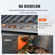 VEVOR Gutter Gutter, πλάτος 152 mm, Φίλτρο αλουμινίου DIY κάλυμμα υδρορροής, 26 ΤΕΜ 264 cm Συνολικό μήκος, διάμετρος οπής 4 mm &amp; 0,5 mm πάχος Raptor Gutter Gutters Ταιριάζει σε κάθε στέγη ή τύπο υδρορροής