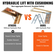 VEVOR Attic Ladder Πτυσσόμενη, χωρητικότητας 350 λιβρών, 22,5&quot; x 63&quot;, προέκταση αλουμινίου πολλαπλών χρήσεων, ελαφριά και φορητή, ταιριάζει σε ύψη οροφής 9,5&#039;-12&#039;, άνετη πρόσβαση στη σοφίτα σας Standard