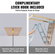 VEVOR Attic Ladder Πτυσσόμενη, χωρητικότητας 350 λιβρών, 22,5&quot; x 63&quot;, προέκταση αλουμινίου πολλαπλών χρήσεων, ελαφριά και φορητή, ταιριάζει σε ύψη οροφής 9,5&#039;-12&#039;, άνετη πρόσβαση στη σοφίτα σας Standard
