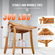 Πάγκος ντους VEVOR Teak 22 x 14,4 x 18,5 σε ξύλινη καρέκλα σκαμπό ντους για μπάνιο