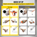 VEVOR Sausage Caulking Gun 10/20-Ounce Electric Caulking Gun Αλουμίνιο 300ml Cartridge/600ml Sausage Cartridge Gun Packs 21,6x10,2in Dual-Use Hand Tool 6500?N Kit Caulking Gun with 5 Cones Nozzles