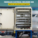 VEVOR NEMA Ατσάλινο περίβλημα, 16 x 12 x 8\&#039;\&#039; NEMA 4X Fiberglass Electrical Box, IP66 Αδιάβροχο &amp; Αδιάβροχο, Ηλεκτρικό κουτί διακλάδωσης εξωτερικού/εσωτερικού χώρου, με πλάκα τοποθέτησης (40 x 30 x 20 cm)