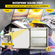 VEVOR NEMA Ατσάλινο περίβλημα, 24 x 20 x 9\&#039;\&#039; NEMA 4X Fiberglass Electrical Box, IP66 Αδιάβροχο &amp; Αδιάβροχο, Ηλεκτρικό κουτί διακλάδωσης εξωτερικού/εσωτερικού χώρου, με πλάκα τοποθέτησης (60 x 50 x 23 cm)