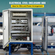 Ατσάλινο περίβλημα VEVOR NEMA, 16 x 12 x 8 \&#039;\&#039; NEMA 4X Steel Electrical Box, IP66 Waterproof &amp; Dustproof, Ηλεκτρικό κουτί σύνδεσης εξωτερικού/εσωτερικού χώρου, με πλάκα τοποθέτησης