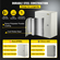 Ατσάλινο περίβλημα VEVOR NEMA, 16 x 12 x 8 \&#039;\&#039; NEMA 4X Steel Electrical Box, IP66 Waterproof &amp; Dustproof, Ηλεκτρικό κουτί σύνδεσης εξωτερικού/εσωτερικού χώρου, με πλάκα τοποθέτησης