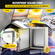 Ατσάλινο περίβλημα VEVOR NEMA, 16 x 12 x 8 \&#039;\&#039; NEMA 4X Steel Electrical Box, IP66 Waterproof &amp; Dustproof, Ηλεκτρικό κουτί σύνδεσης εξωτερικού/εσωτερικού χώρου, με πλάκα τοποθέτησης