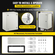 Ατσάλινο περίβλημα VEVOR NEMA, 16 x 12 x 8 \&#039;\&#039; NEMA 4X Steel Electrical Box, IP66 Waterproof &amp; Dustproof, Ηλεκτρικό κουτί σύνδεσης εξωτερικού/εσωτερικού χώρου, με πλάκα τοποθέτησης