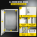 VEVOR NEMA Steel περίβλημα, 20 x 12 x 10&#039;&#039; NEMA 4X Steel Electrical Box, IP66 Waterproof &amp; Dustproof, Outdoor/Indoor Electrical Junction Box, με πλάκα τοποθέτησης