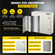 VEVOR NEMA Ατσάλινο περίβλημα, 24 x 24 x 8&#039;&#039; NEMA 4X Steel Electrical Box, IP66 Waterproof &amp; Dustproof, Ηλεκτρικό κουτί σύνδεσης εξωτερικού/εσωτερικού χώρου, με πλάκα τοποθέτησης