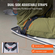 VEVOR Concrete Knee Boards Inox, 30&#039;&#039; x 8&#039;&#039; Concrete Sliders, Knee Boards for Concrete, Concrete Knee Pads Moving Sliders, με Επιγονατίδες &amp; Ιμάντες σανίδας για Τσιμέντο και Φινίρισμα από Μπετόν