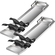 VEVOR Concrete Knee Boards 30&#039;&#039; x 8&#039;&#039; Slider Knee Boards, Kneeler Board από ανοξείδωτο χάλυβα Kneeboards, Concrete Sliders Pair Moving Sliders, with Concrete Board Straps for Cement and Concrete Finishi