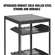 VEVOR 15U Open Frame Rack Server, Ρυθμιζόμενο βάθος 15&#039;&#039;-40&#039;&#039;, Free Standing ή Wall Mount Network Server Rack, 4 Post AV Rack with Casters, Συγκρατεί όλο τον εξοπλισμό πληροφορικής δικτύωσης Μόντεμ AV Gear Router