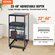 VEVOR 20U Open Frame Server Rack, Ρυθμιζόμενο βάθος 15&#039;&#039;-40&#039;&#039;, Free Standing ή Wall Mount Network Server Rack, 4 Post AV Rack με Casters, Χωράει όλο τον εξοπλισμό πληροφορικής δικτύωσης σας Μόντεμ AV Gear Router
